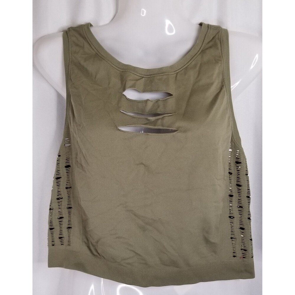 Victoria Secret Sport Top Activewear Workout Cutout SEXY Athleisure Size Large
